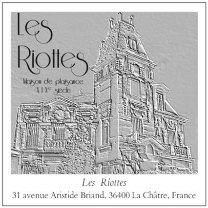 Les Riottes - Maison Victorienne La Châtre Exterior foto